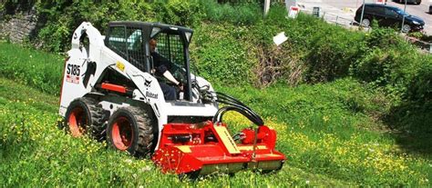 smwa skid steer|SMWA skid steer: Hydraulic flail mulcher for Compact Loaders.